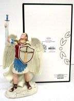 Lenox Saint Michael The Archangel Figurine Angel St George Military Police NEW3