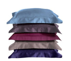 Yves Delorme Triomphe Taupe Queen Flat Sheet Sureau Egyptian Cotton Sateen NEW5