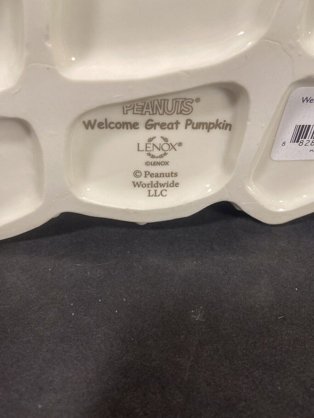 Lenox Peanuts Halloween Welcome Great Pumpkin Figurine Charlie Brown Snoopy NEW9