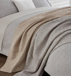 Sferra Veroli Ice Standard Sham Textured Tile Motif Cotton Matelassé Italy NEW4