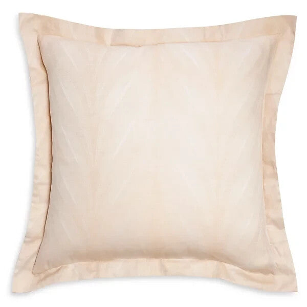 Sferra Piuma Stone Euro Continental Sham 100% Cotton Sateen Jacquard Italy NEW0