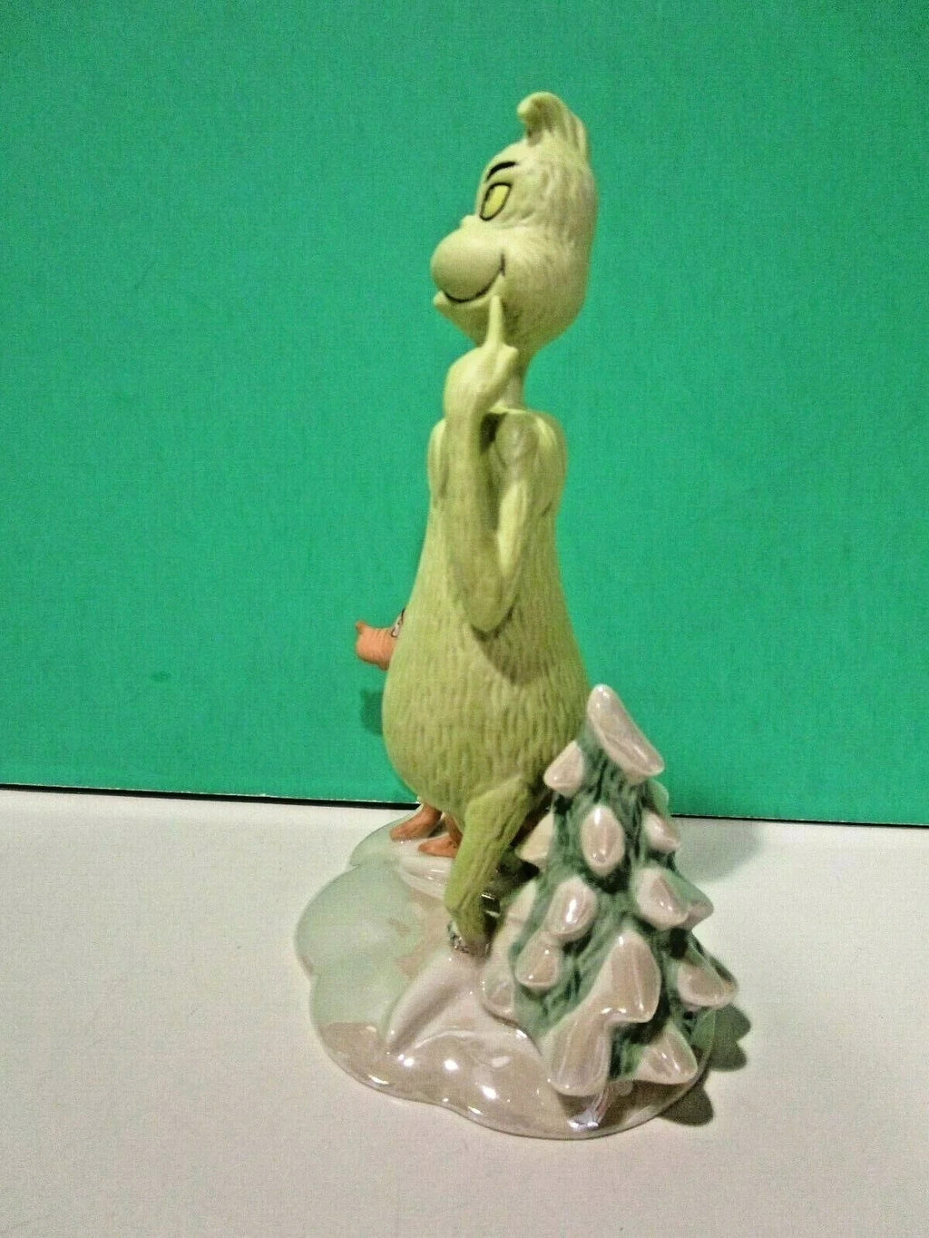 Lenox Grinch Figurine Dr. Seuss A Wonderful Awful Idea Max Dog Christmas Who NEW8
