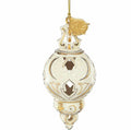 Lenox 2017 Ivory Spire Pierced Ornament Annual Gold Accents Christmas Gift NEW0