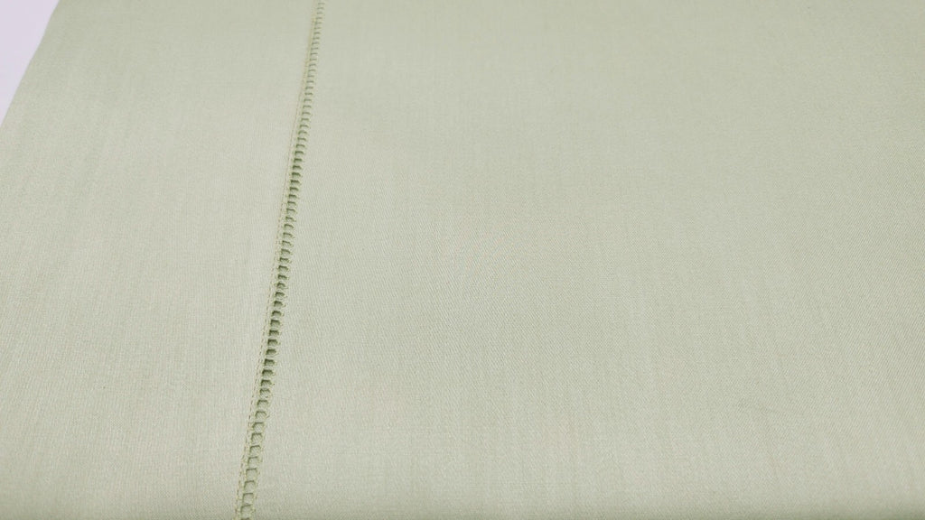 Sferra Elyse Green King Sheet Set 4PC 100% Egyptian Cotton Sateen Silky Italy4