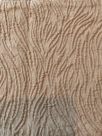 Sferra Rino Sand King Sham Textured Wavy Patina 100% Egyptian Cotton Italy NEW1