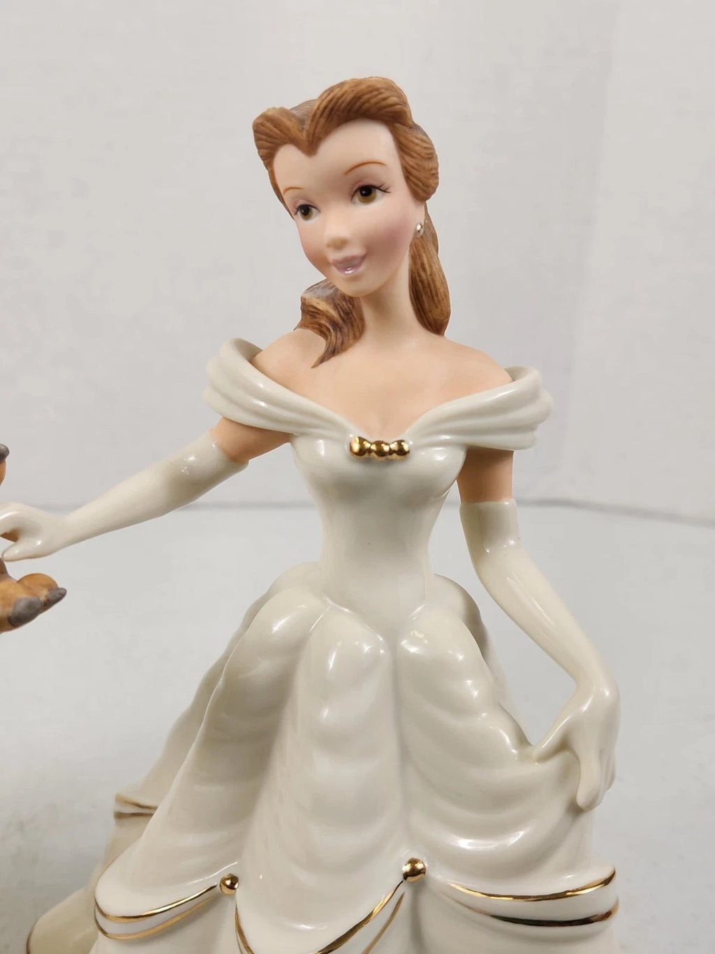 Lenox Disney Beauty and The Beast Figurines Set Belle My Hand Heart Is Yours NEW11
