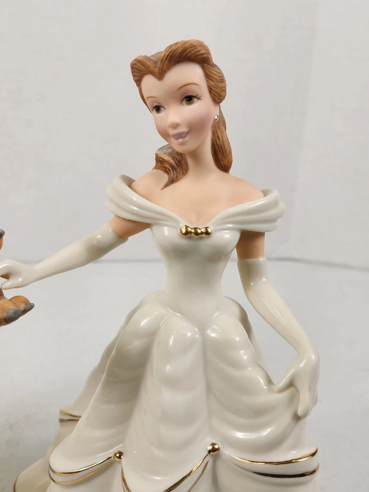 Lenox Disney Beauty and The Beast Figurines Set Belle My Hand Heart Is Yours NEW11