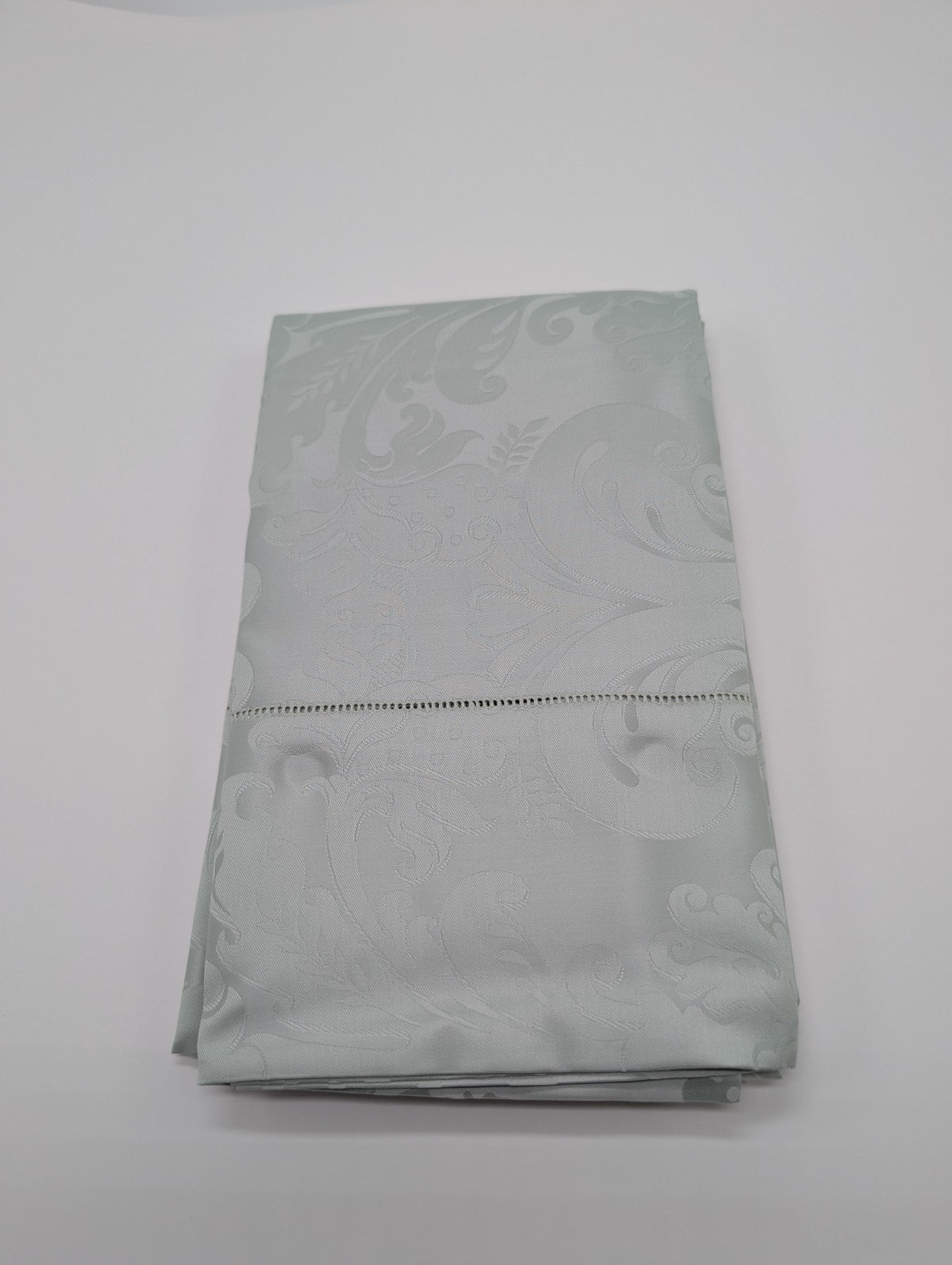 Sferra BrielIe Seamist Standard Pillowcase Egyptian Cotton Damask 1020 Italy NEW4