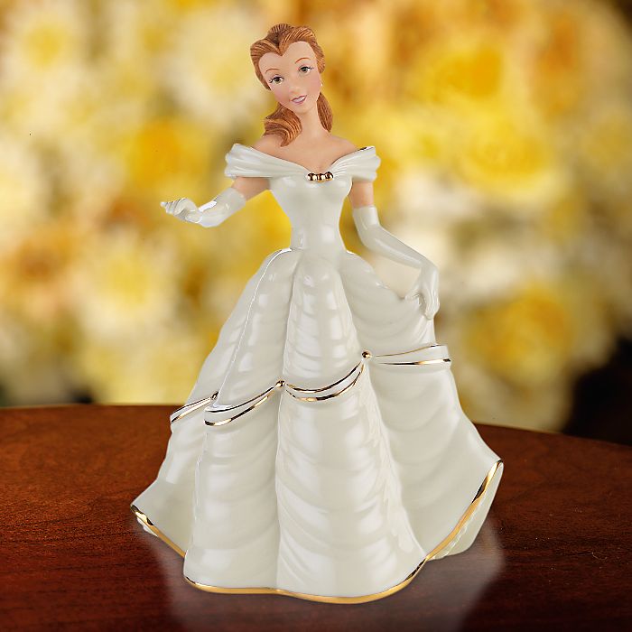Lenox Disney Beauty and The Beast Figurines Set Belle My Hand Heart Is Yours NEW3